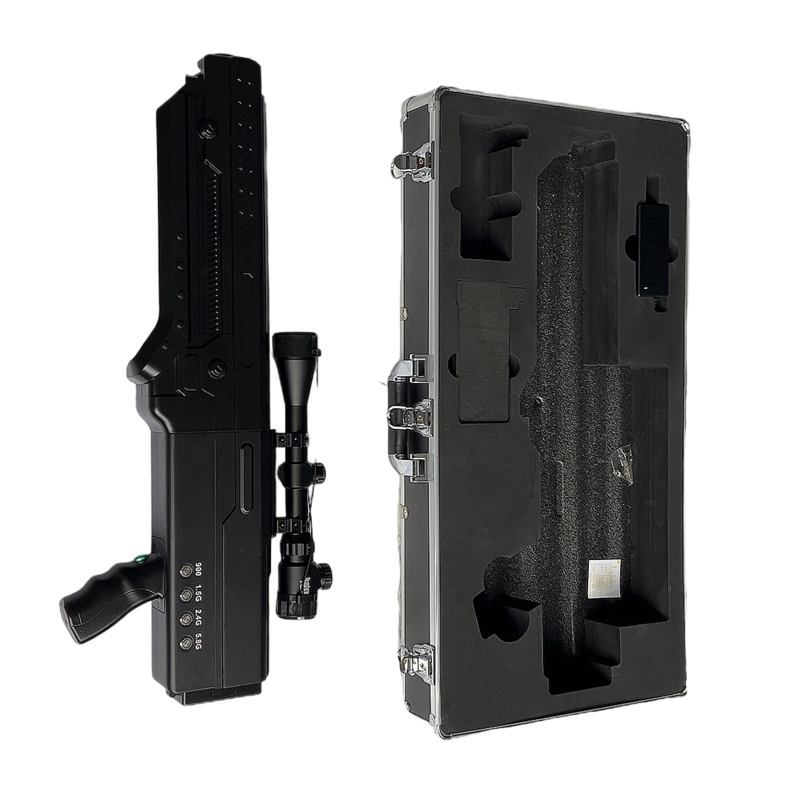  玄武手持便携式枪型低空防御反制四通道A型